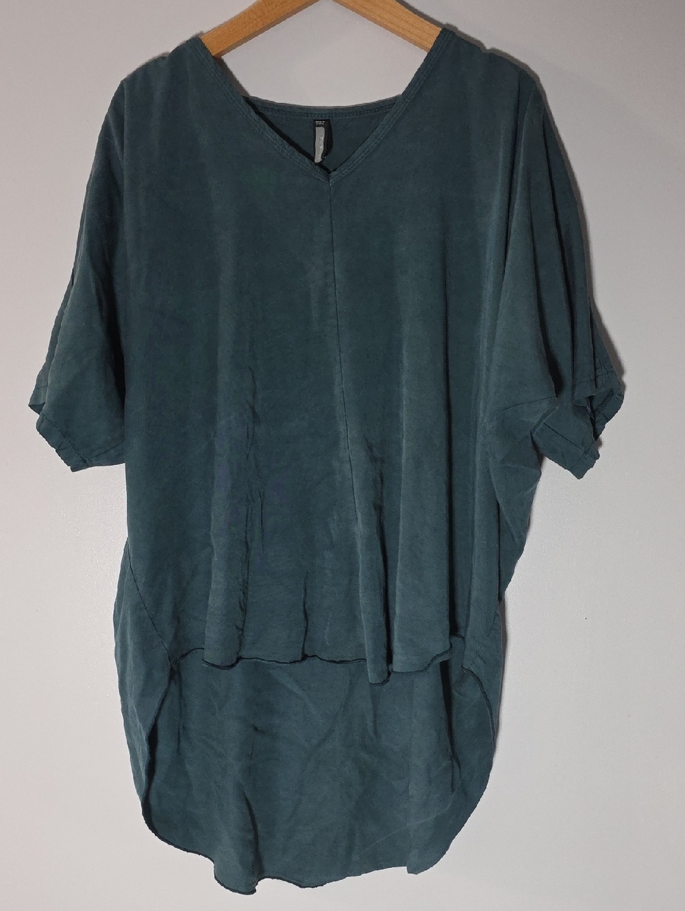 Inizio High Low Italy Made Dolman-style Magic Tunic Oversized Top Sz Md